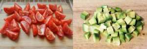 Разнообразие салатов: соединяем авокадо и креветки