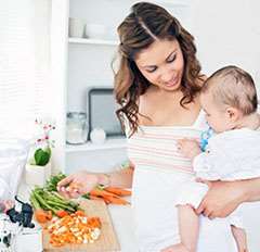 Как лучше всего питаться кормящей маме, чтобы похудеть?
