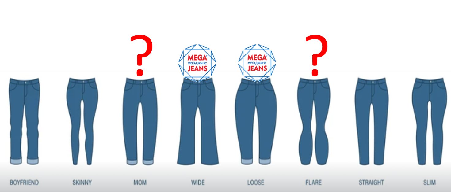 Как подобрать джинсы королевских размеров